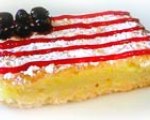 4th of July lemon bar flags