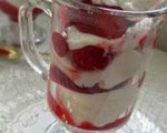 Sugar Free Low Carb Cherry Yogurt Parfait
