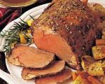 Ribeye Roast with Oven-Browned Vegetables
