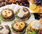 Halloween Hamburgers for Kids