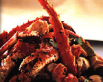 Chili Glazed King Crab Legs