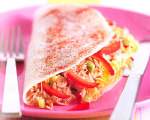 Spicy Crab Salad Crepes
