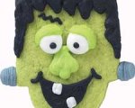 Frankenstein Cookies for Halloween
