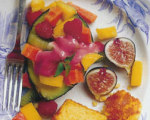 Avocados Stuffed with Tropical Fruit and Berries