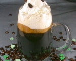 Traditional Irish coffee