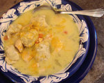 Low Carb Chicken and Dumplings