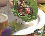 Korean Style Steak and Lettuce Wraps