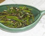 Grilled Lemon Nut Asparagus