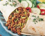 Thai Pork Burritos