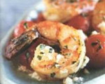 Shrimp with Tomatoes and Feta