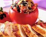 Stuffed Tomatoes with Vegetables and Rice