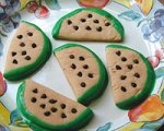 Watermelon Cookies