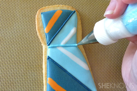 Finish off the cookie