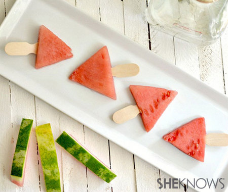 Boozy popsicles