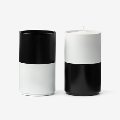 Full circle stacking candle
