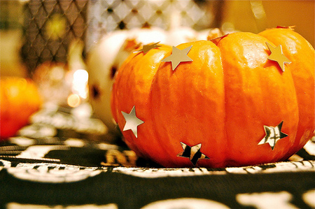 Sparkly pumpkin