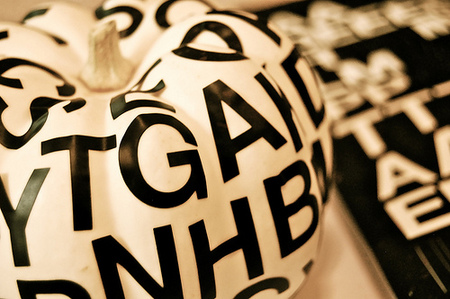 Font-tastic pumpkin