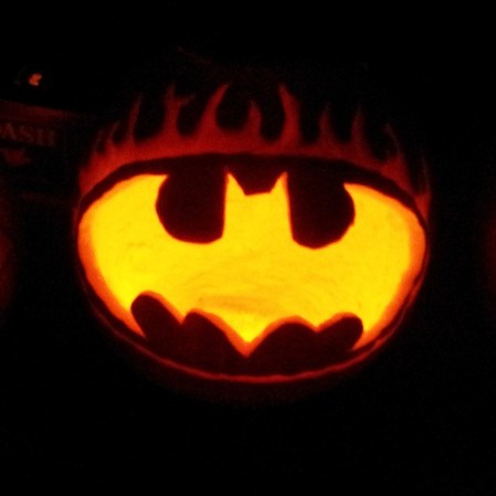 101 Pumpkin carving ideas: Batman