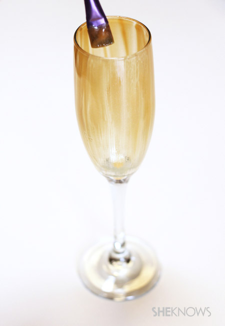 Paint champagne glasses