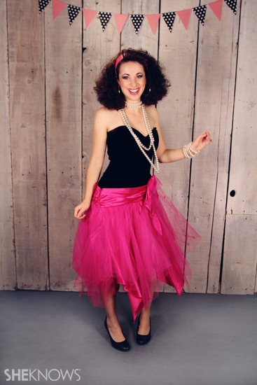 Halloween Costume Ideas: 80s Prom Date