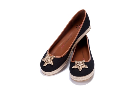 Star Flat Espadrille with Starfish Ornament