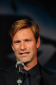 Aaron Eckhart at "The Dark Knight" Premiere in Tokyo