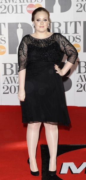 Adele in lace