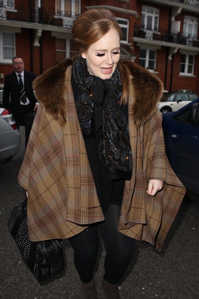 Adele with a deep part