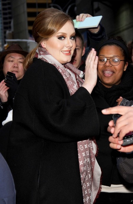 Adele on Letterman