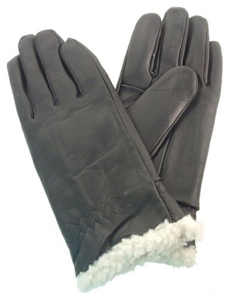 Adi Lambskin Gloves with Sherpa Lining