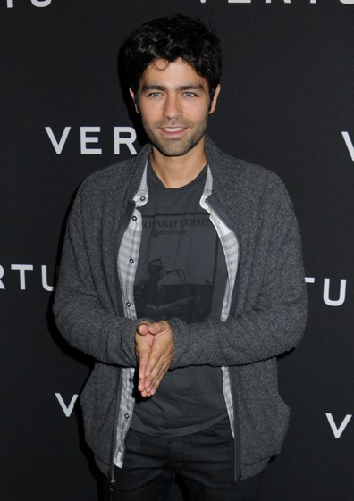 Looks like Adrian Grenier is up to something!