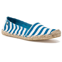 Aigner Urban Striped Espadrille Flat