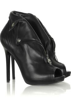 Alexander Wang leather booties