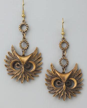 Alkemie Owl Earrings