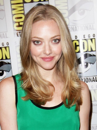 Amanda Seyfried's natural hairstyle