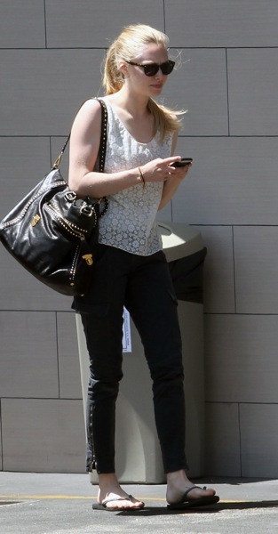 Amanda Seyfried in a tank top