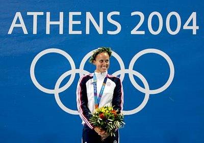 Amanda Beard at the 2004 Olympics