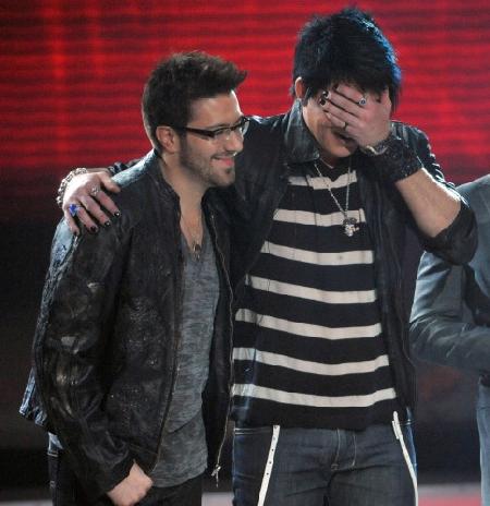 Kris Allen and Adam Lambert