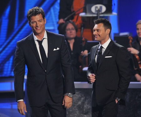 Harry Connick Jr. and Ryan Seacrest