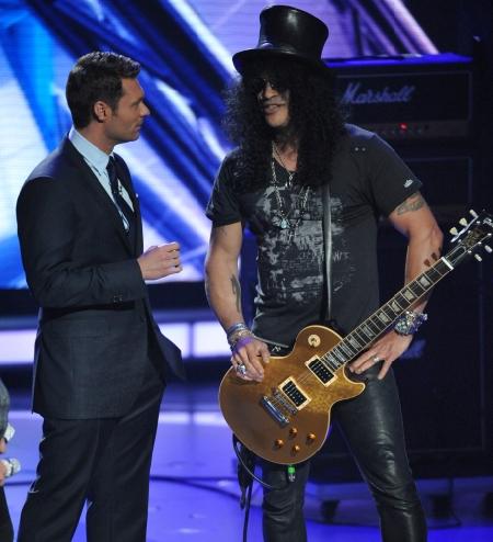 Ryan Seacrest and Slash