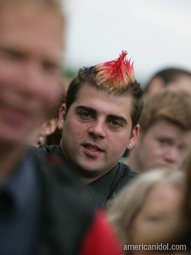 American Idol Season 9 Boston Auditions Boy Orange Mohawk