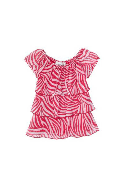 Amy Byer Girls Chiffon Top