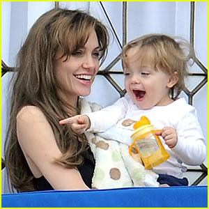 Angelina Jolie and Knox
