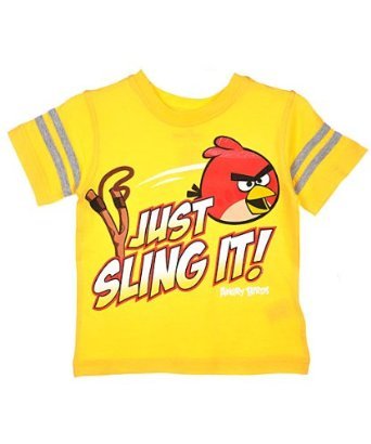 Angry Birds graphic tee