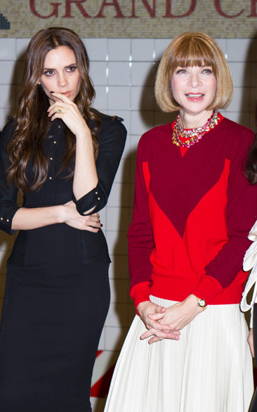 Victoria Beckham and Anna Wintour