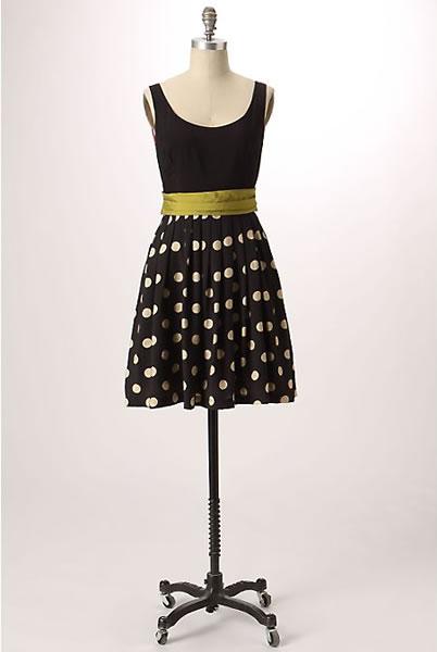 Anthropologie Corey Lynn Calter Slice of Lime Dress