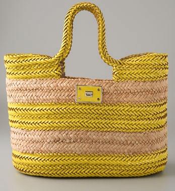 Anya Hindmarch Straw Tote