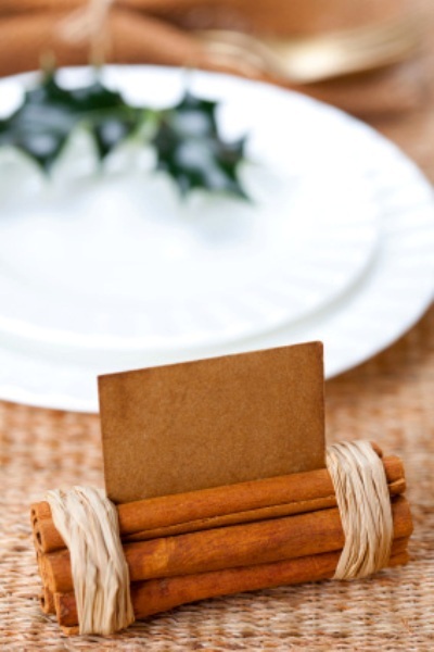 Aromatic place card