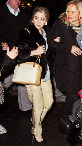 Ashley Olsen attends Mercedes-Benz New York Fashion Week Fall 2010 at Bryant Park in NYC. Photo courtesy of WENN.