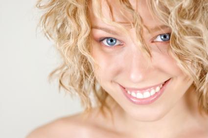 Chin-length Curly Bob